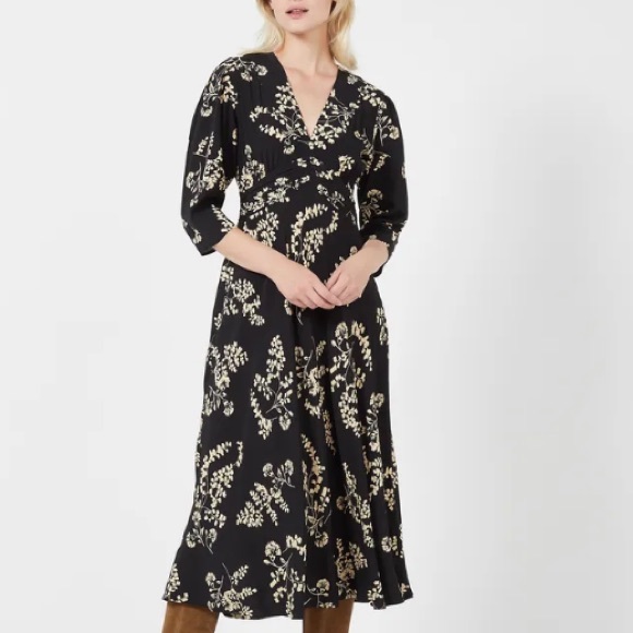 Ba$sh SOA Black Midi Dress - Picture 7 of 8